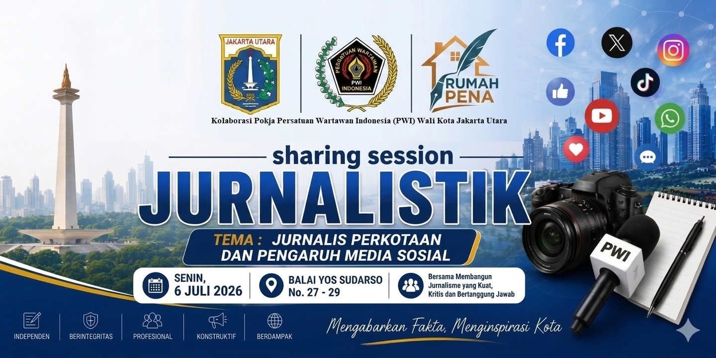 Banner PWI Jakarta Utara