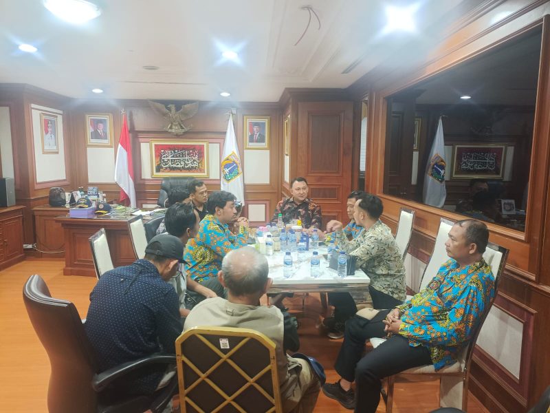 Wali Kota Jakut Ajak Ngopi Pengurus PWI untuk Menjaga Silaturahmi