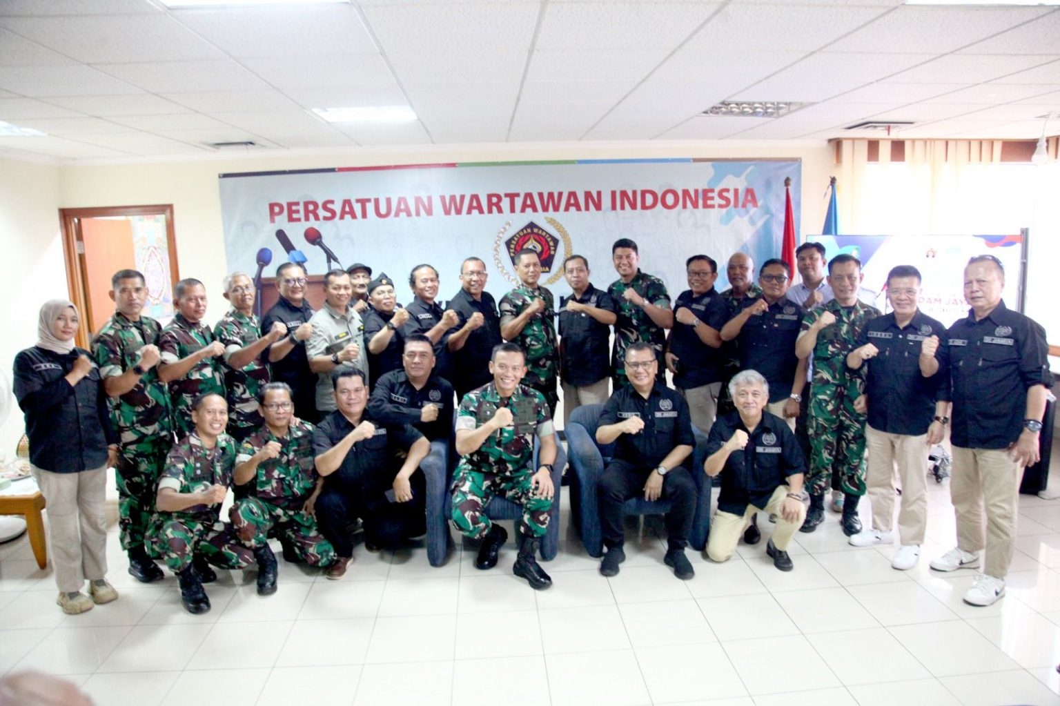 Kapendam Jaya Silaturahmi ke PWI Jaya, Perkuat Sinergi Jaga Ekosistem Informasi Sehat