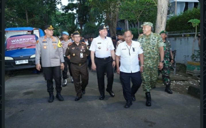 Walikota Administrasi Jakarta Utara Bersama Forkopimko Tinjau Pengamanan Gereja, Pastikan Ibadah Natal 2025 Aman