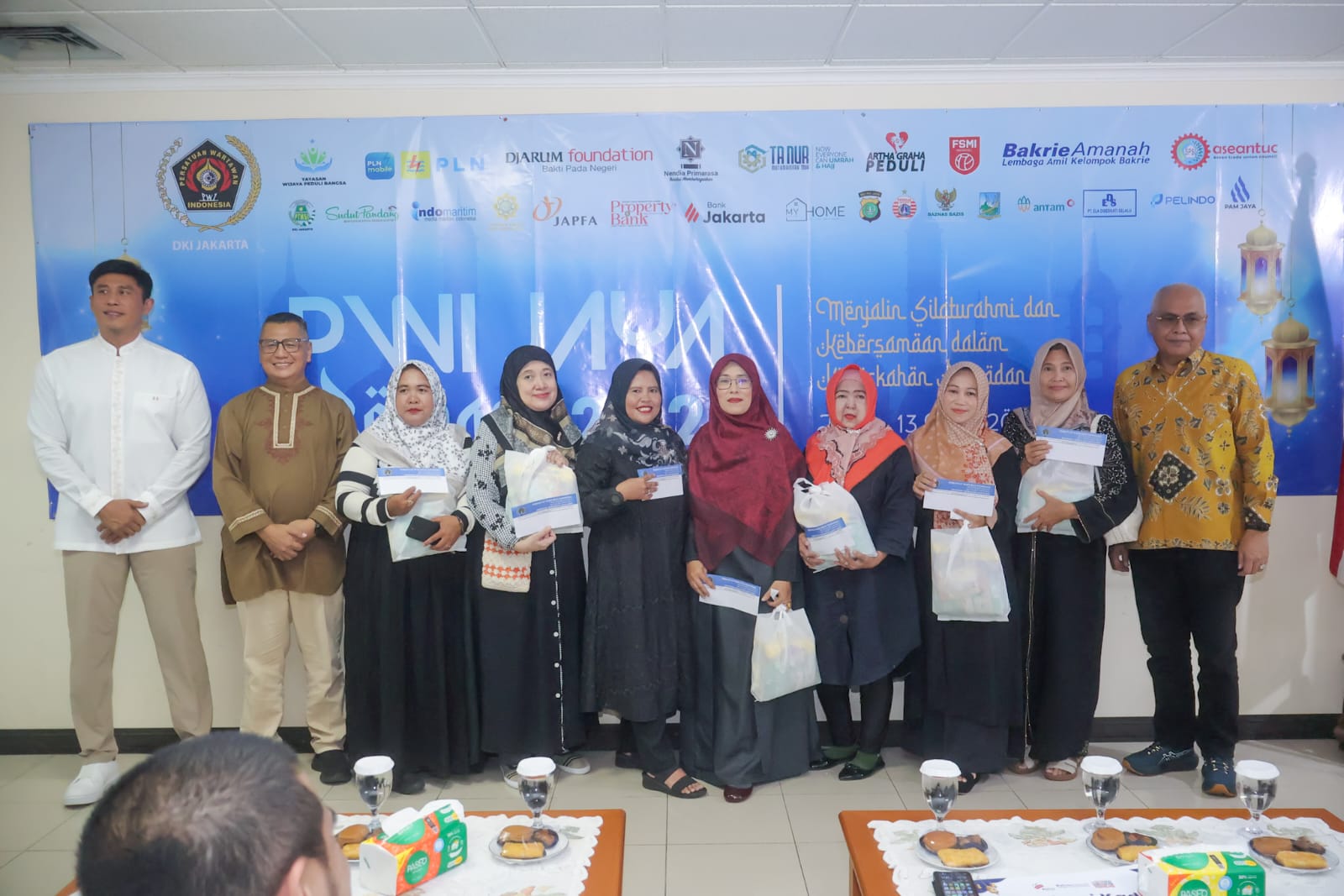 Ketum PWI Pusat Hadiri Buka Bersama dan Pemberian Santunan dari PWI Jaya