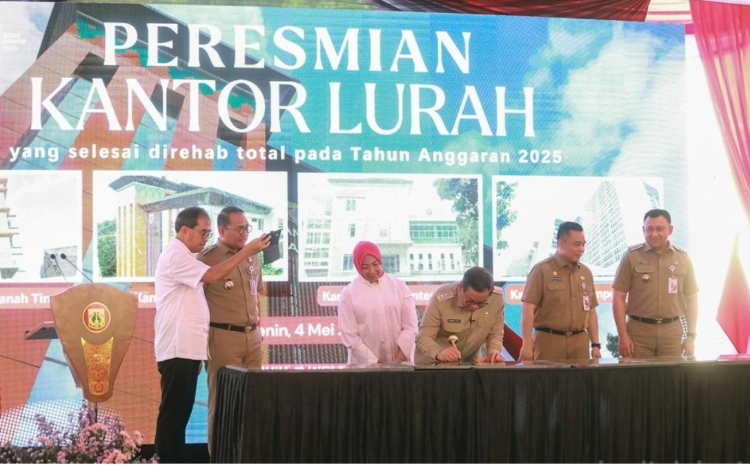 Gubernur Pramono Anung Resmikan Empat Kantor Kelurahan, Dorong Transformasi Layanan Publik